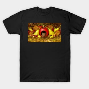 Autumn mouse in a apple house T-Shirt